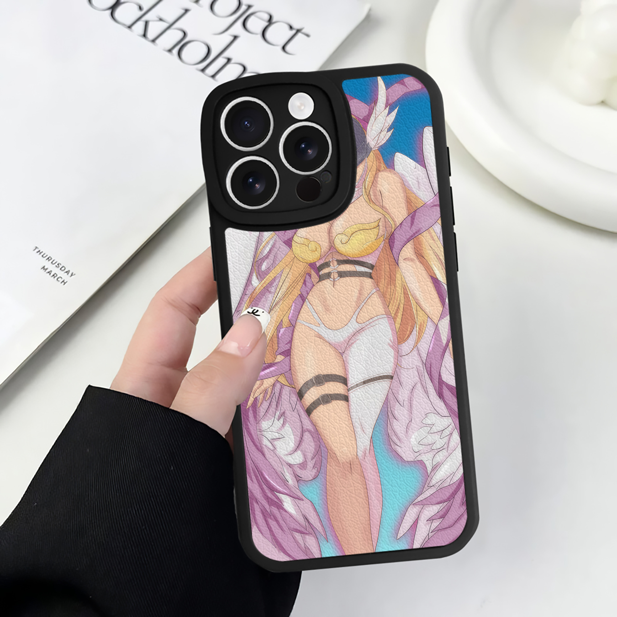 （画像用） Digimon デジタルモンスター/デジモン 【iPhone 16シリーズ対応】シリコンスマホケース（レザー調） 材質：シリコン